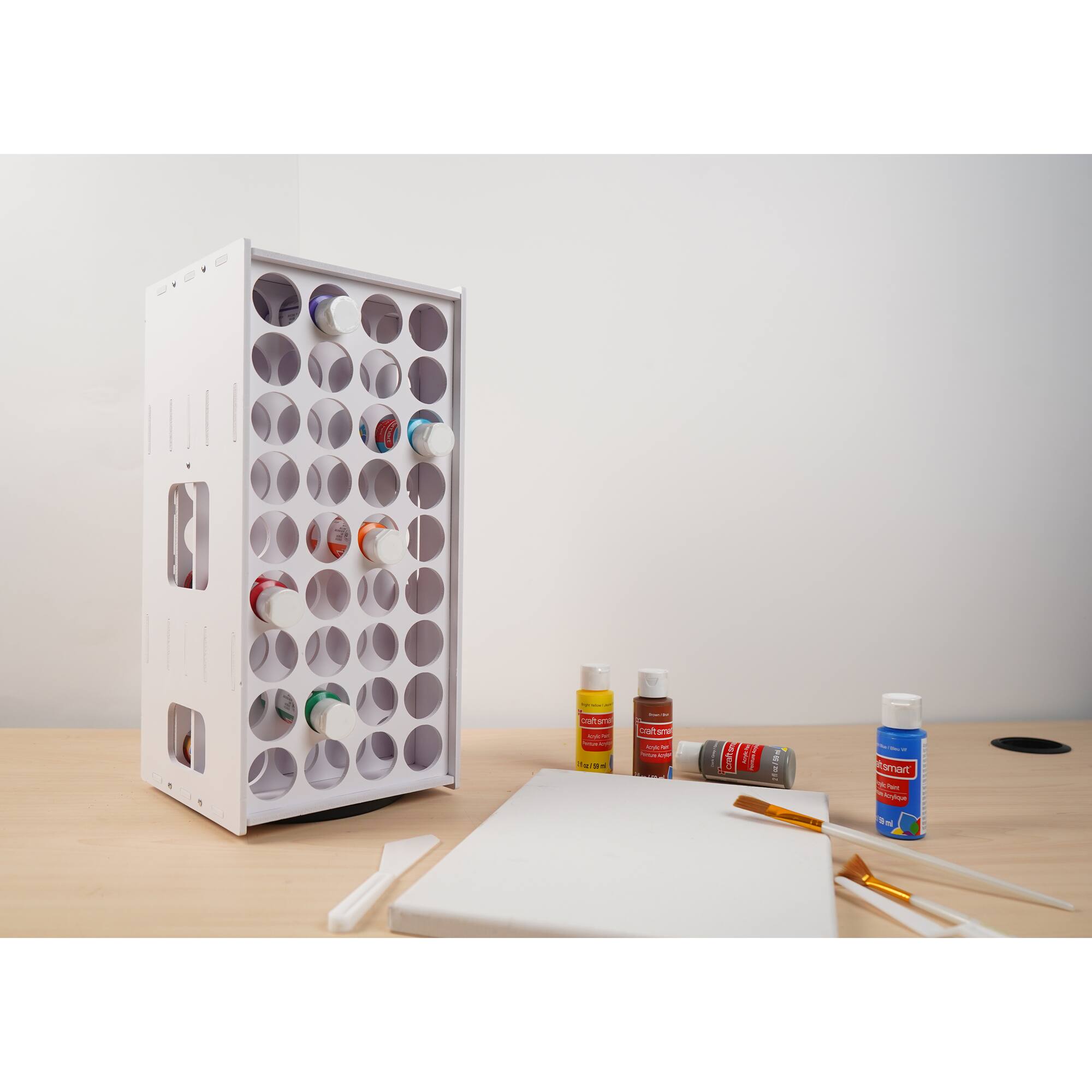 16" White Paint Storage Spinner by Craft Smart™